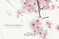 SAKURA Cherry blossom Rose quartz Diamond 0.05ct K10 pink gold necklace pendant