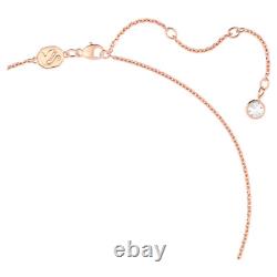 SWAROVSKI Una pendant Heart White Rose gold plated Necklace 5628657