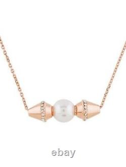 Signed Vita Fede Designer Pearl Necklace Silver / Gold / Rose Gold £450