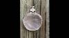 Sold Rose Quartz Handmade Sterling Silver Wire Wrapped Reiki Pendant 11 10 16