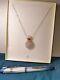 Solid 9ct Gold 20 Necklace & Rose Quartz Perfume Bottle Poison Stash & Giftbox