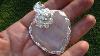 Sp Wire Wrapped Rose Quartz Heart Pendant By Deeartist 2019