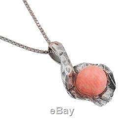 Sterling silver earrings ring pendant jewelry set natural rose quartz gemstone