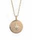 Swarovski 5374560 Rose Gold Pink Crystals Women's Locket Pendant Necklace