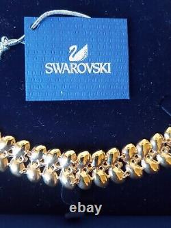 Swarovski Baron All-around Rose Gold plated Necklace with Clear Crystal