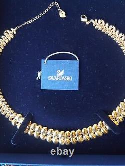 Swarovski Baron All-around Rose Gold plated Necklace with Clear Crystal