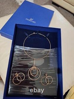 Swarovski Choker Pendant And Earrings BNWT