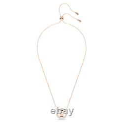 Swarovski Dextera Pendant Necklace White, Rose Gold-Tone 5636500 RRP £139