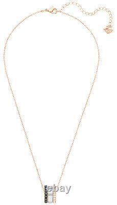 Swarovski Hint Pendant Necklace Rose Gold Plated 5353666