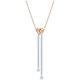 Swarovski Lifelong Heart necklace Outlet Heart, White, Mixed metal finish 55