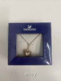 Swarovski Rare Tasha Heart Necklace Pendant With Extender New DW002