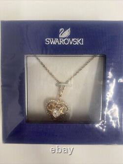 Swarovski Rare Tasha Heart Necklace Pendant With Extender New DW002