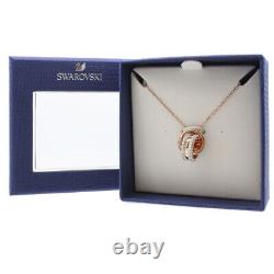 Swarovski Rose Gold Necklace Further Crystal Pendant Jewellery NEW GENUINE