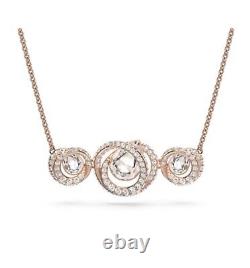 Swarovski Rose Gold Necklace Symbolic Pendant Ladies Jewellery