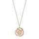Swarovski Women's Pendant Necklace Endearing Crystal Large Rose Gold 5208290