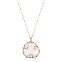 Swarovski Women's Pendant Necklace Endearing Crystal Large Rose Gold 5208290