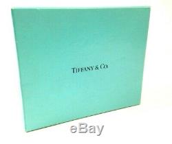 TIFFANY & Co Heart Rose Quartz Double Strand Necklace Silver 925 withBOX and Pouch
