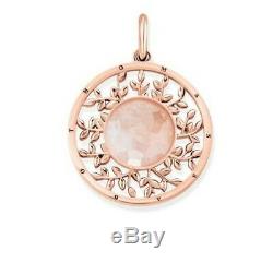 Thomas Sabo Tree of love rose quartz pendant