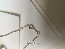 Tiffany & Co 20 Carat Rose (Pink) Quartz Crystal Pendant Necklace BRAND NEW