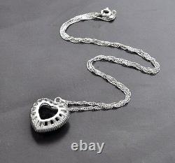 Wholesale 20 pic Silver Titanic Rose Heart Of The Ocean Crystal Necklace Pendant